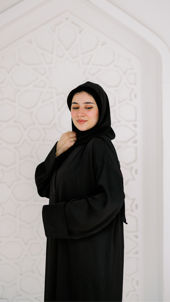 عباية صلاة سوداء